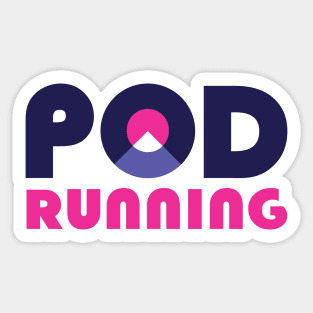 Pod Running Coach Buffalo NY Sticker